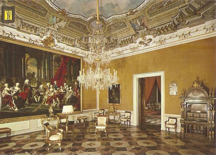 Postal 048284 : La Granja de San Ildefonso (Segovia). Despacho del Rey