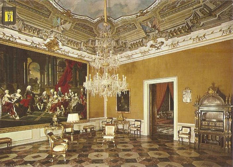 Postal 048284 : La Granja de San Ildefonso (Segovia). Despacho del Rey