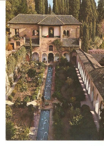 Postal 049925 : Granada (Generalife). Patio de la Acequia