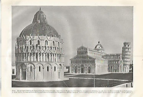 LAMINA GEOGRAFIA 0374: PISA Italia