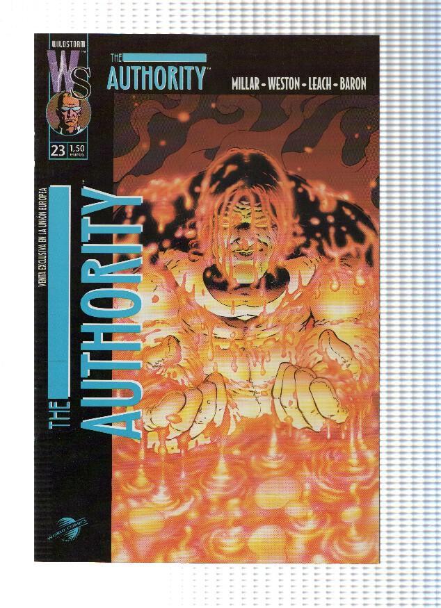 The Authority volumen 1 numero 23 Tierra infierno