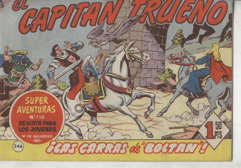 El Capitan Trueno original numero 346: las garras de Boltan