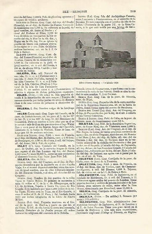 LAMINA ESPASA 20878: Iglesia de Isleta en Nuevo Mejico