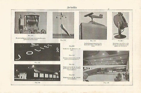 LAMINA ESPASA 19130: Indicadores en aeropuertos