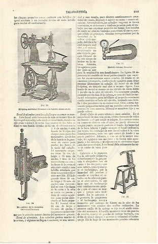 LAMINA ESPASA 22693: Maquina Drossner