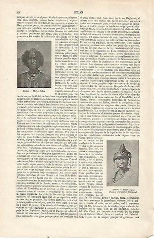 LAMINA ESPASA 22705: Mujer fulba de Sudan