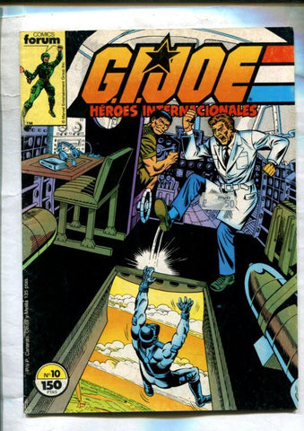 G.I.Joe (comando Gijoe) numero 10: Destino: Miami (numerado 1 en trasera)