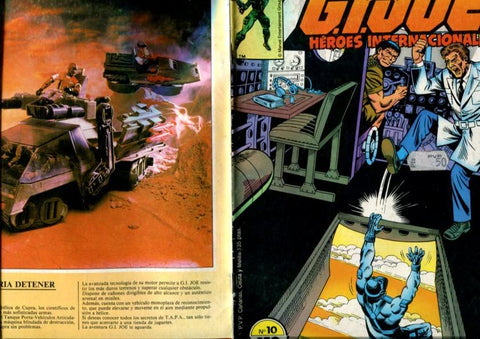 G.I.Joe (comando Gijoe) numero 10: Destino: Miami (numerado 2 en trasera)