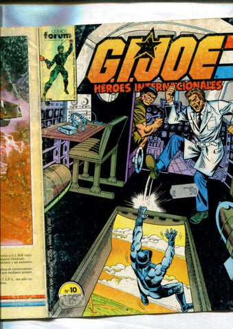 G.I.Joe (comando Gijoe) numero 10: Destino: Miami (numerado 3 en trasera)