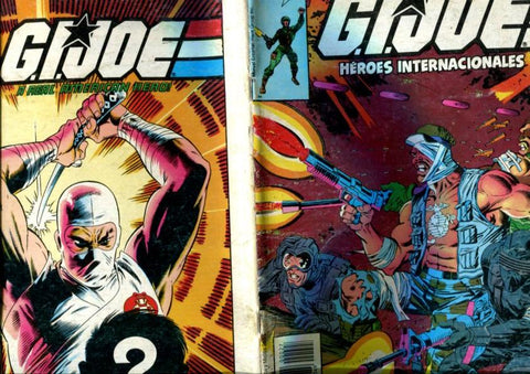 G.I.Joe (comando Gijoe) numero 27: Hidrofoil (numerado 2 en trasera)