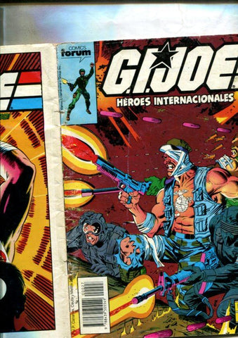 G.I.Joe (comando Gijoe) numero 27: Hidrofoil (numerado 3 en trasera)