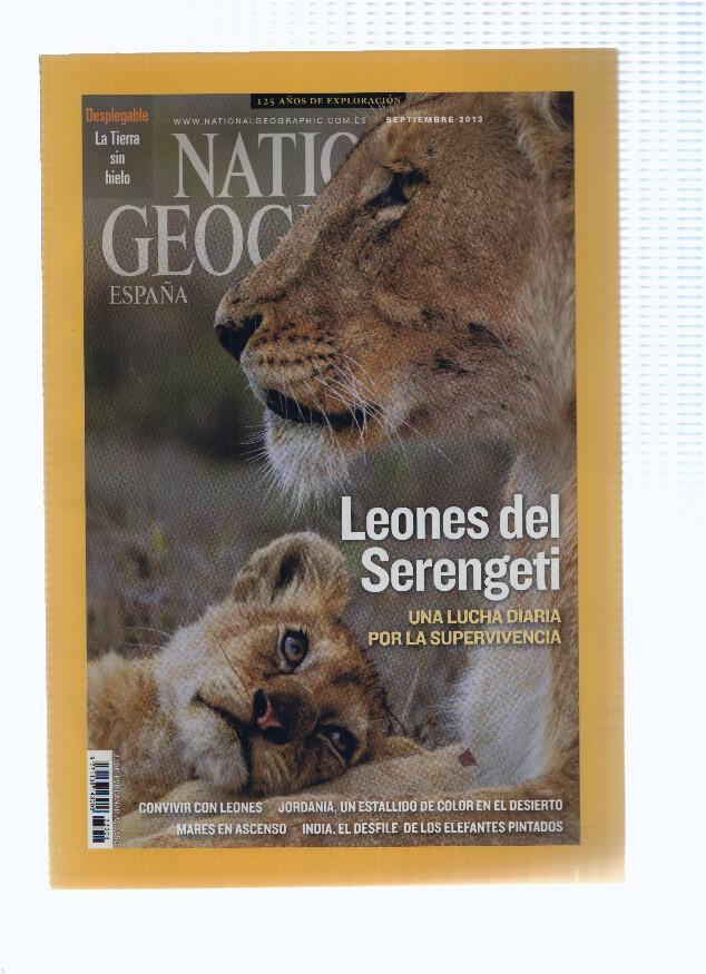 Revista: NATIONAL GEOGRAPHIC, Septiembre 2013: Leones del Serengeti