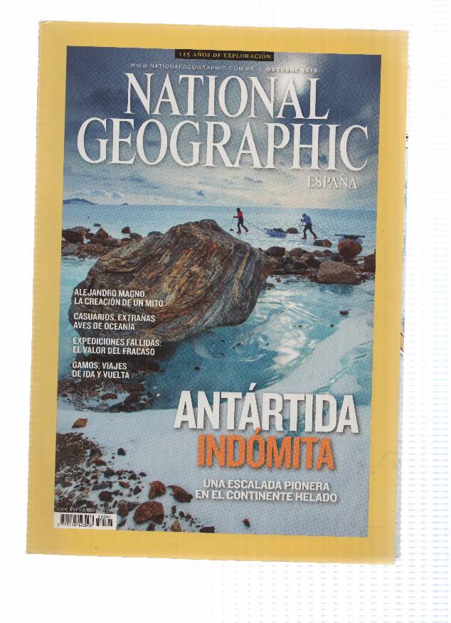Revista: NATIONAL GEOGRAPHIC, Octubre 2013: Antartida Indomita