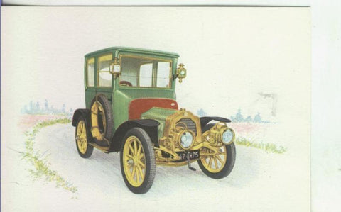 Postal 0008 :antigua coche: De Dion & Bouton BG 1907