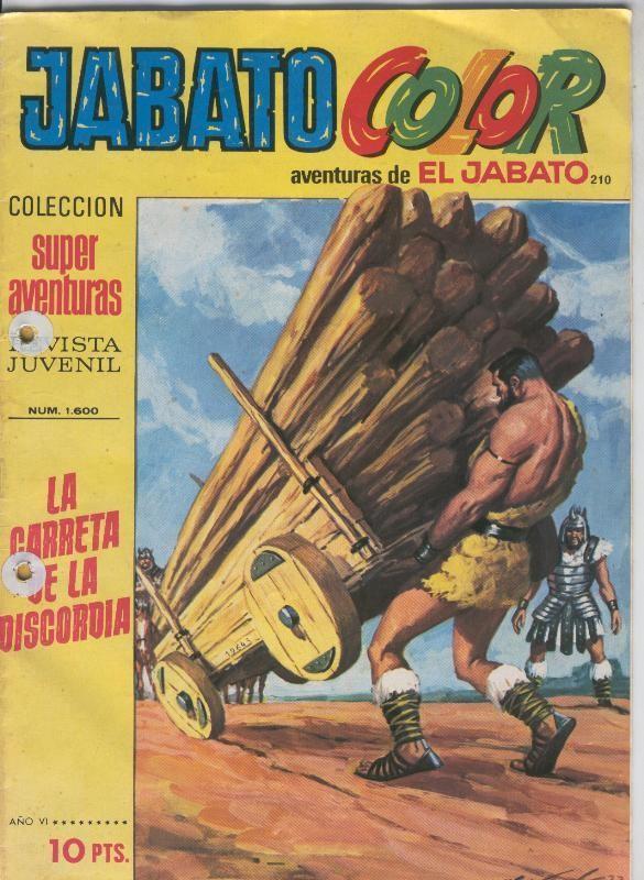 Jabato Color primera epoca numero 210: la carreta de la discordia
