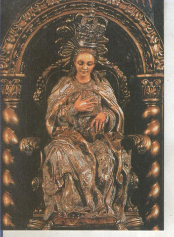 Postal 015139: Virgen Mare de Deu de la Merce, Salamanca