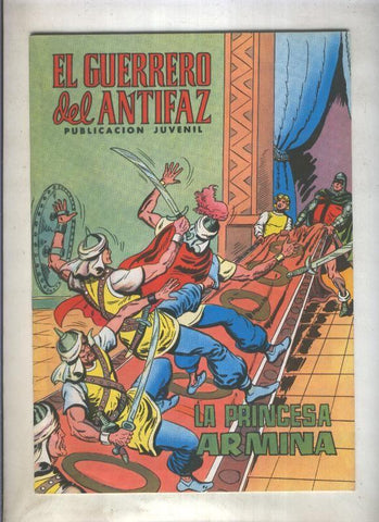 El Guerrero del Antifaz color numero 109: La princesa Armina (numerado 2 en trasera)