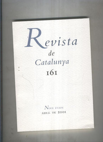 Revista de catalunya numero 161