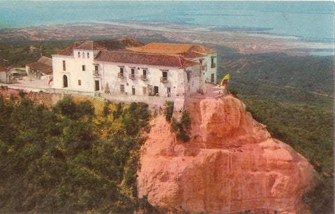 Postal 037520 : Cartagena Colombia. Vista aerea del antiguo Convento de la Popa