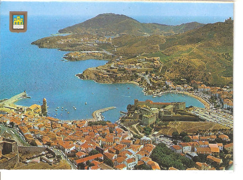 Postal 038622 : Vue Aerienne au fond le Cap Bear