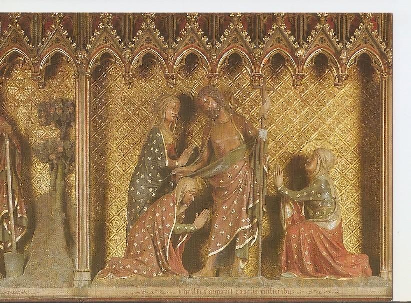 Postal 042097 : Cathedrale Notre-Dame de Paris. Cloture sud du choeur: Jesus ressuscite