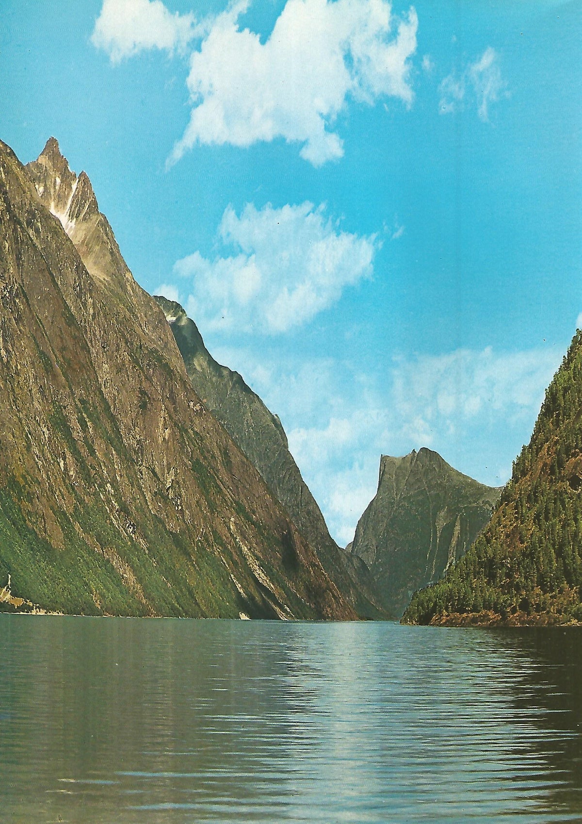 Lamina 054: Los fiordos noruegos