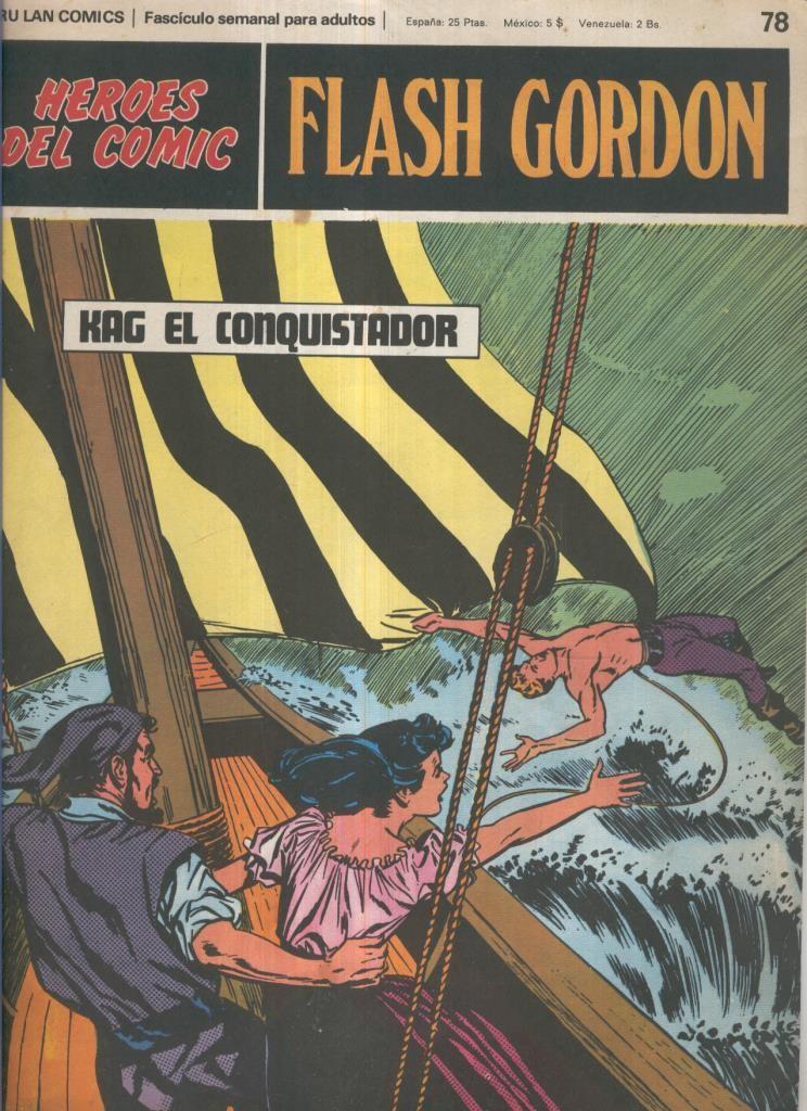 Flash Gordon de Burulan numero 78: Kag el conquistador