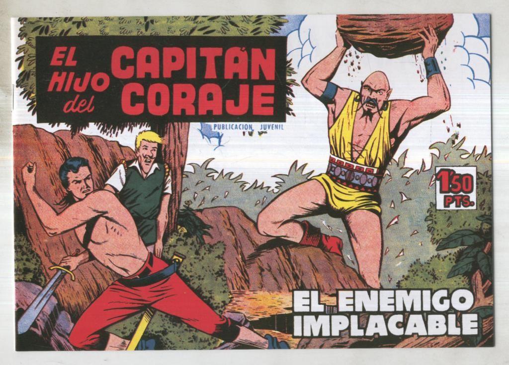 Facsimil: El Hijo del Capitan Coraje numero 32: El enemigo implacable