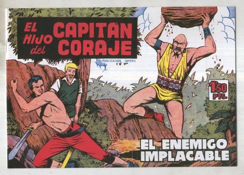 Facsimil: El Hijo del Capitan Coraje numero 32: El enemigo implacable