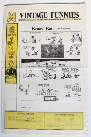 VINTAGE FUNNIES No.094 - The Great Classic Newspaper Comic Strips (1975)