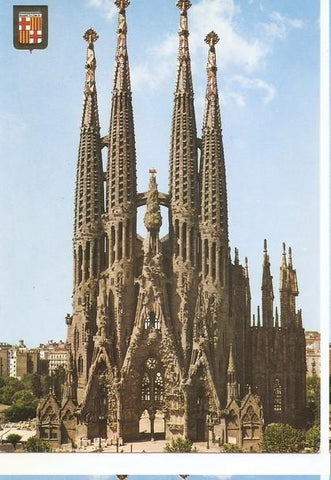 Postal 047164 : Barcelona. Templo de la Sagrada Familia