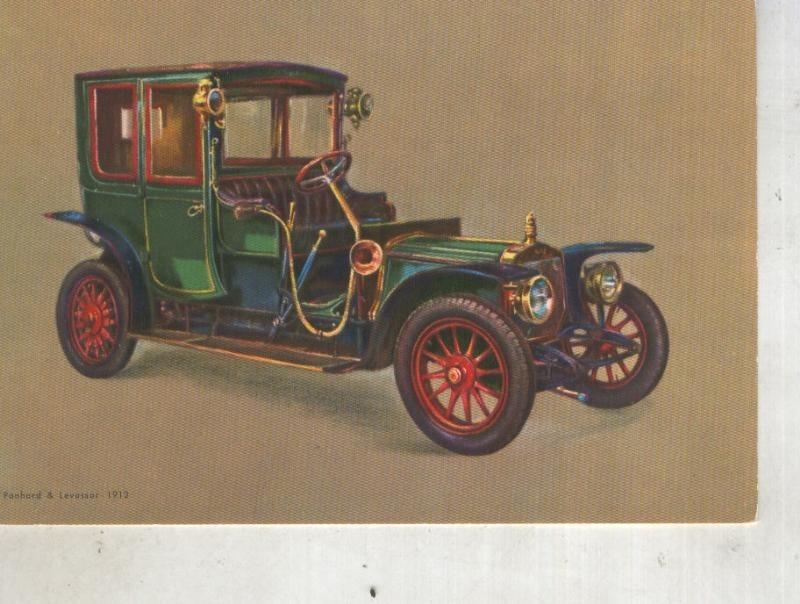 Postal 014436: Panhard & Levassor 1912, coche de epoca