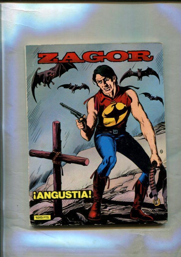 Zagor numero 01: Angustia  (numerado 1 en interior cubierta)