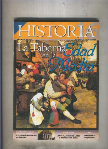 Historia 16 numero 2i92: La taberna en la edad media,