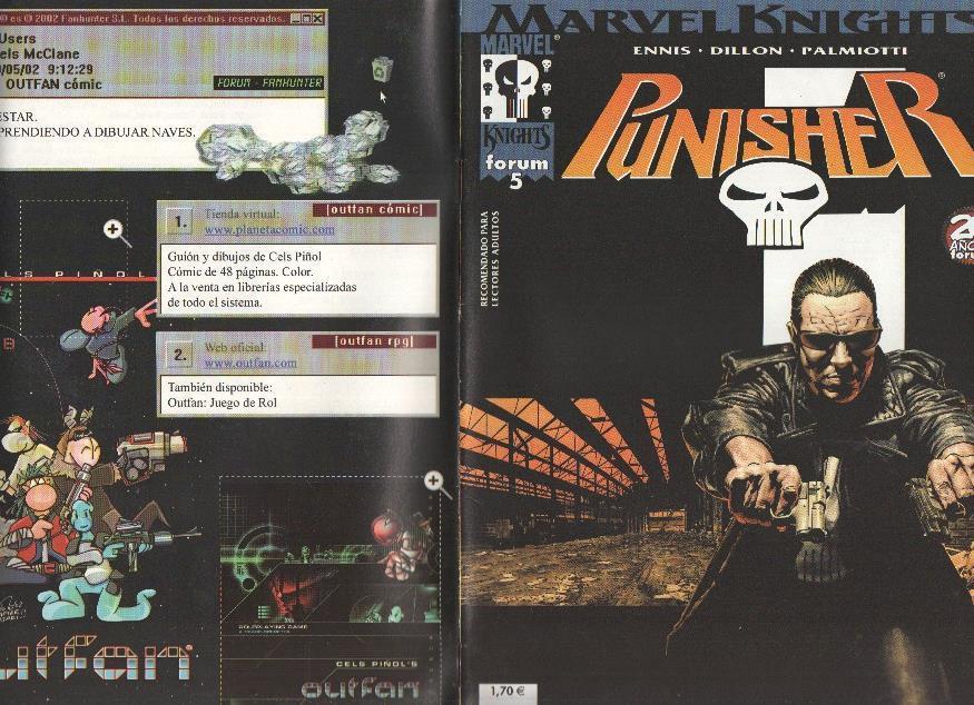 Marvel Knights: Punisher volumen 2 numero 05: Sin limites