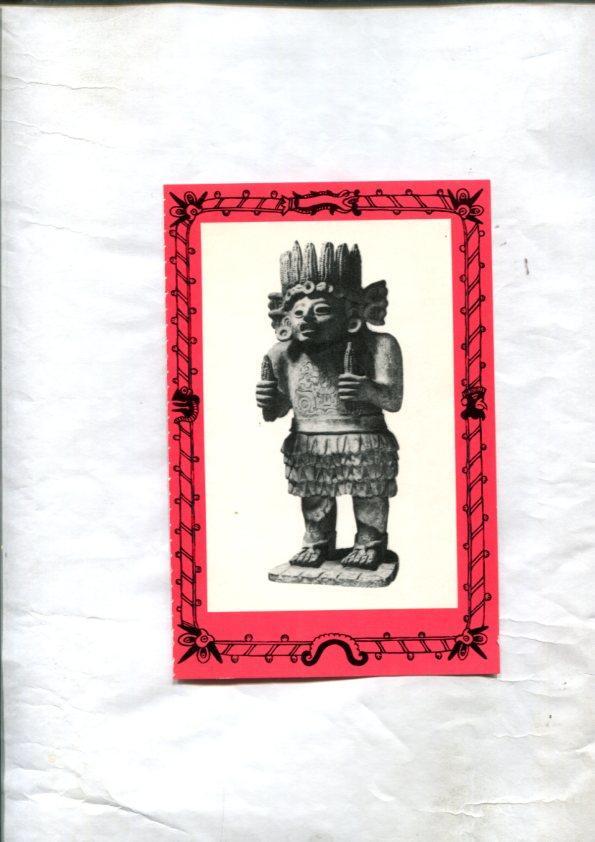 Lamina: El dios del Maiz de la mitologia azteca
