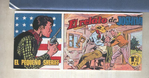 El Pequeño Sheriff facsimil numero 245: El relato de Joshna