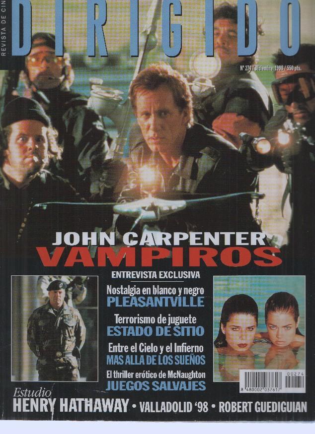 Revista Cine: DIRIGIDO POR, Numero 274: Estudio Henry Hathaway, Parte 1 (1999)