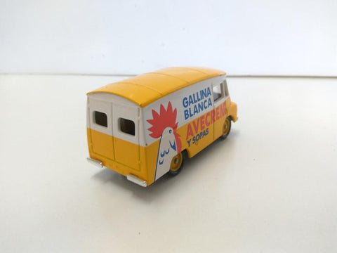 Coche Escala/Diecast: MORRIS LD150 VAN - AVECREM, GALLINA BLANCA 1:43 (CORGI 2002) 