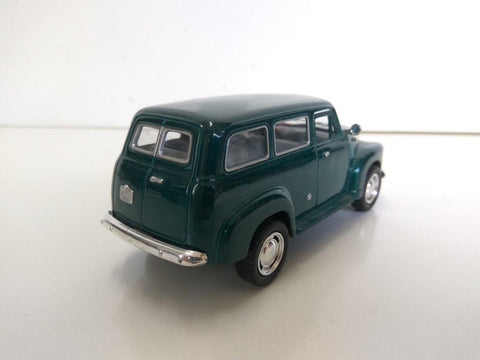 Coche Escala/Diecast: CHEVROLET SUBURBAN 1950, Verde (KINSMART)