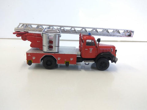 Coche Escala/Diecast: DL 30 Magirus Saurer 2DM - Feuerwehrleiter Herisau, Bomberos