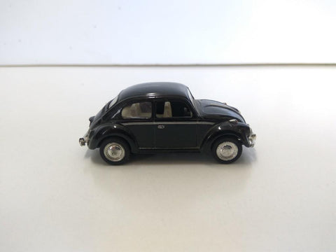 Coche Escala/Diecast: VOLSKWAGEN BEETLE, Negro - 6,5cm (WELLY)