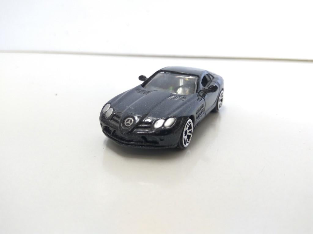 Coche Escala/Diecast: MERCEDES-BENZ SLR MCLAREN, Gris Oscuro - 7cm 