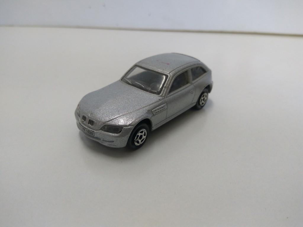 Coche Escala/Diecast: BMW Z3 Coupe, Gris Metalizado - 7cm (Majorette)