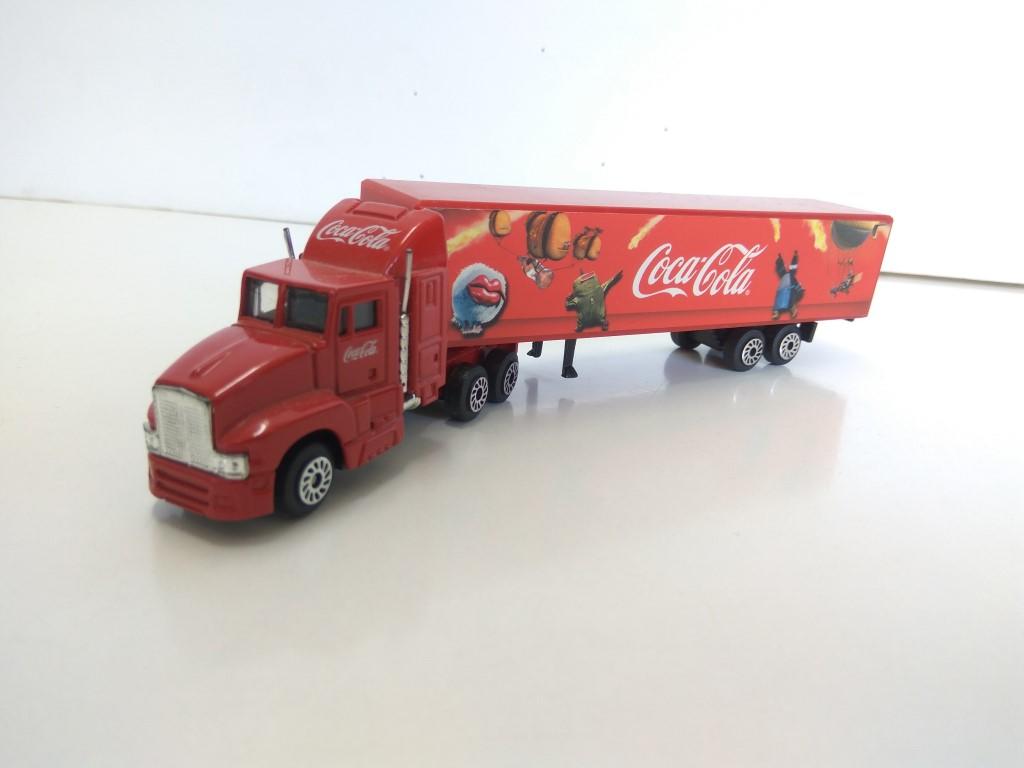 Coche Escala/Diecast: CAMION COCA-COLA - 18,5cm de largo