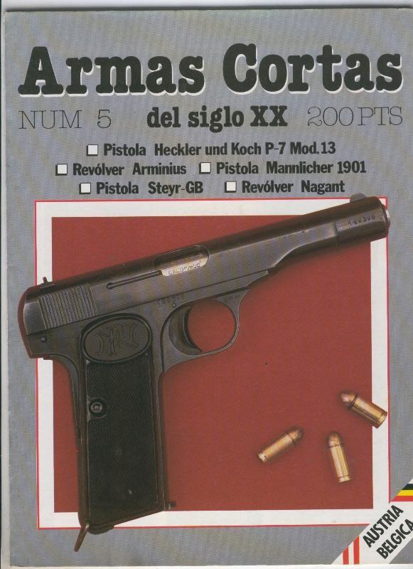 Armas cortas del siglo XX fasciculo 05: Austria, Belgica