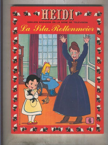 Heidi volumen 06: La Srta Rottenmeier (numerado 1 en interior)
