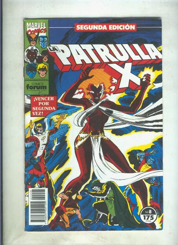 La Patrulla X volumen 1 segunda edicion numero 08 (numerado 3 en trasera)