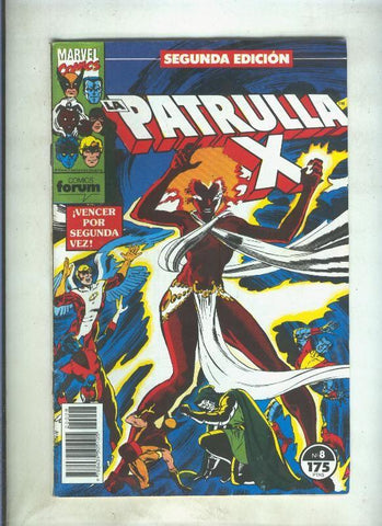 La Patrulla X volumen 1 segunda edicion numero 08 (numerado 3 en trasera)