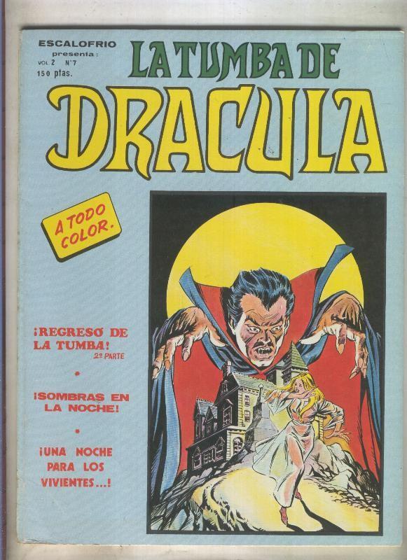 La Tumba de Dracula-Mundicomic: volumen 2 numero 7 (numerado 8 en trasera)